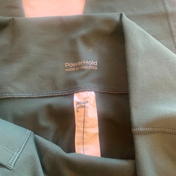 Fabletics Define Power Hold High Waisted 7/8 legging Everpine Size XL NWT - Picture 2 of 5